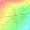 Carte topographique Deming, altitude, relief