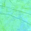 Carte topographique De Klomp, altitude, relief