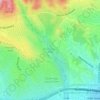 Carte topographique Aliso Canyon Park, altitude, relief