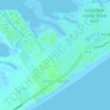 Carte topographique Jamaica Beach, altitude, relief