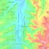 Carte topographique Marambat, altitude, relief