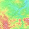 Carte topographique 11300, altitude, relief