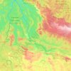 Carte topographique Apiacás, altitude, relief