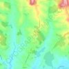 Carte topographique Pailloles, altitude, relief