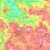 Carte topographique Falkenstein, altitude, relief