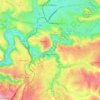 Carte topographique 12000, altitude, relief