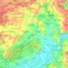 Carte topographique 57570, altitude, relief