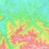 Carte topographique 65200, altitude, relief
