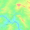 Carte topographique Traipu, altitude, relief