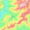 Carte topographique دانگام ولسوالۍ, altitude, relief
