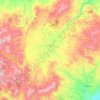 Carte topographique Orta, altitude, relief