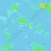 Carte topographique LaHave Islands, altitude, relief