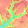 Carte topographique Lorleau, altitude, relief