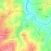 Carte topographique Lavignac, altitude, relief