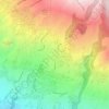 Carte topographique 97429, altitude, relief