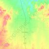 Carte topographique Chino Valley, altitude, relief