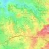 Carte topographique Fleurat, altitude, relief