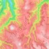 Carte topographique La Chapelle-Laurent, altitude, relief
