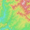 Carte topographique Ryans, altitude, relief