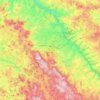 Carte topographique 23000, altitude, relief