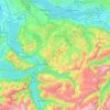 Carte topographique Svitto, altitude, relief