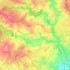 Carte topographique Newington Forest, altitude, relief