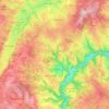 Carte topographique 63560, altitude, relief