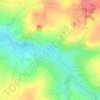 Carte topographique Sommaing, altitude, relief