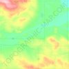 Carte topographique Glen Bain No. 105, altitude, relief