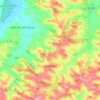 Carte topographique Pellefigue, altitude, relief
