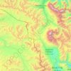 Carte topographique Tagarma, altitude, relief