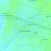 Carte topographique Khombole, altitude, relief
