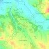 Carte topographique Bourg-du-Bost, altitude, relief