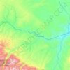 Carte topographique Stillwater County, altitude, relief