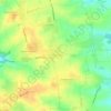 Carte topographique Fresne-le-Plan, altitude, relief