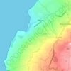 Carte topographique Albion VCA, altitude, relief