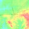 Carte topographique New Summerfield, altitude, relief