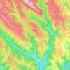 Carte topographique Prendeignes, altitude, relief