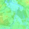 Carte topographique Rechtern, altitude, relief