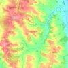 Carte topographique Bezolles, altitude, relief