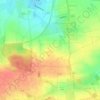 Carte topographique 38464, altitude, relief