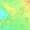 Carte topographique Ostenland, altitude, relief
