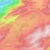 Carte topographique Les Plains-et-Grands-Essarts, altitude, relief
