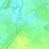 Carte topographique Provin, altitude, relief
