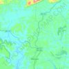 Carte topographique Messias, altitude, relief