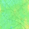 Carte topographique Almelo, altitude, relief