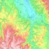 Carte topographique 43100, altitude, relief