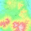 Carte topographique Çiftlik, altitude, relief