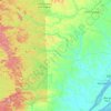 Carte topographique Mazagão, altitude, relief