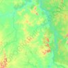 Carte topographique Rondominas, altitude, relief